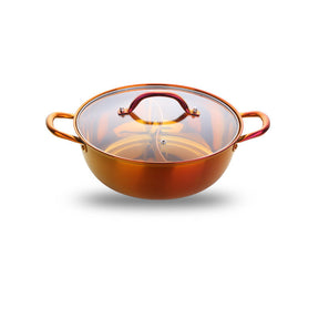 Titanium Plating Stainless Steel Mandarin Duck Hot Pot