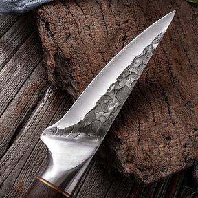 Hammered Stainless Steel Cut Knife
